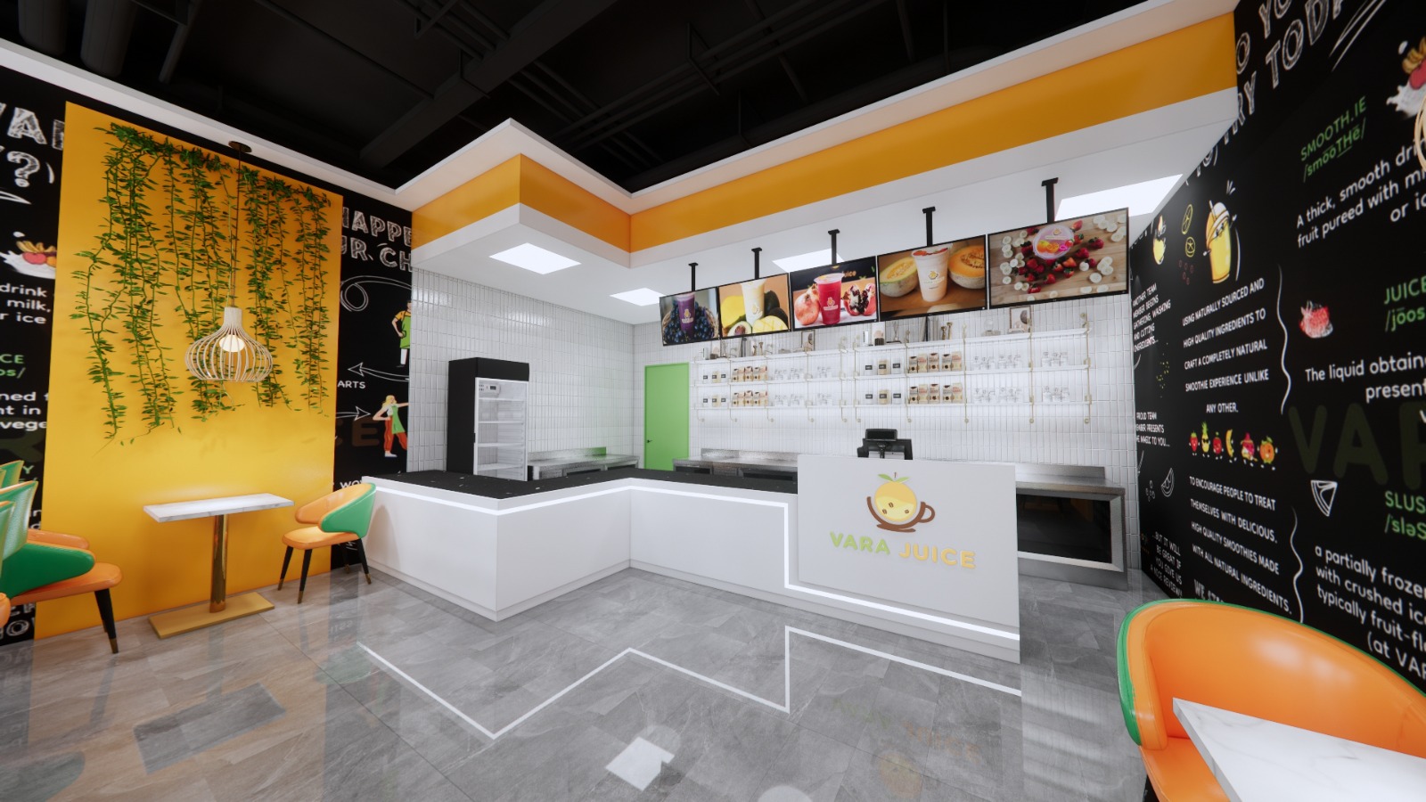 Vara Juice store interior